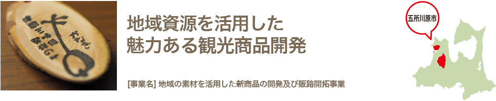 地域資源を活用した魅力ある観光商品開発　地域の素材を活用した新商品の開発及び販路開拓事業