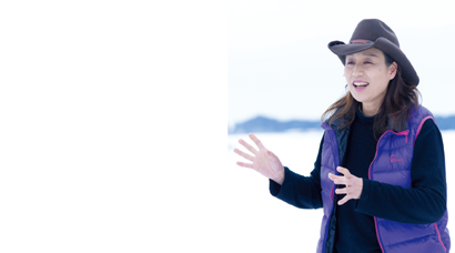 有限会社十和田乗馬倶楽部 代表取締役 上村鮎子さん