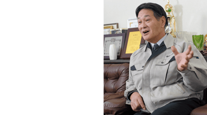 株式会社白川建設　代表取締役　白川勝則さん