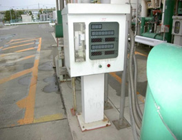 液化ガス自動分析・出荷システム