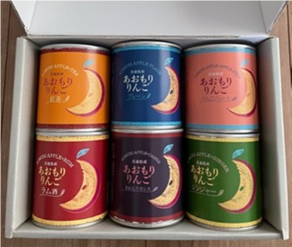 あおもりりんご缶詰 6缶セット