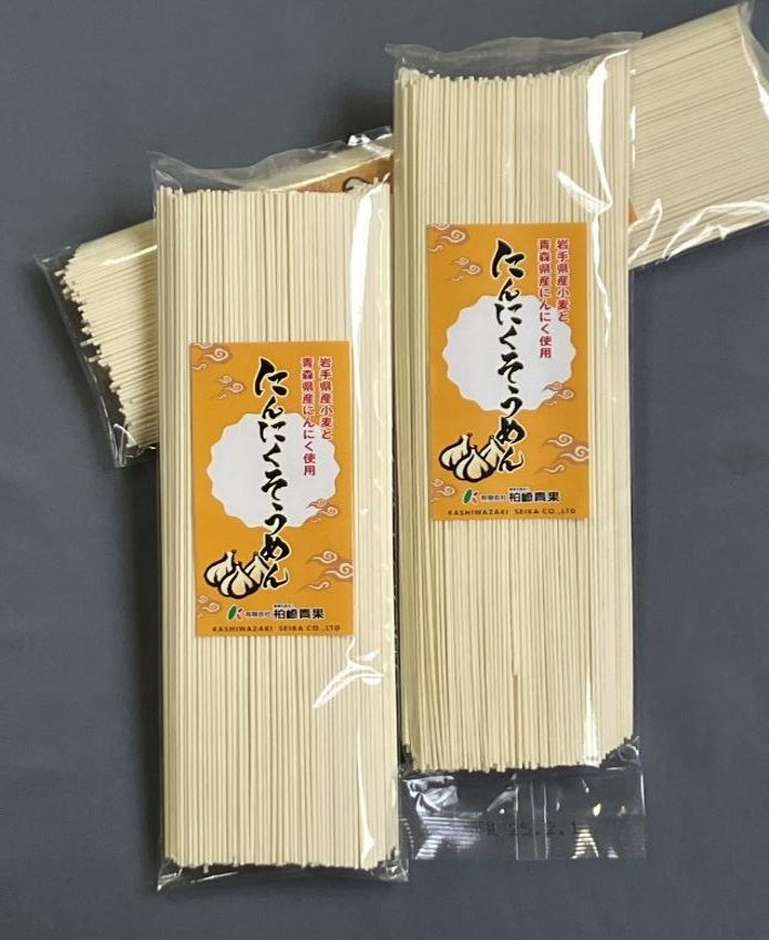 にんにくそうめん